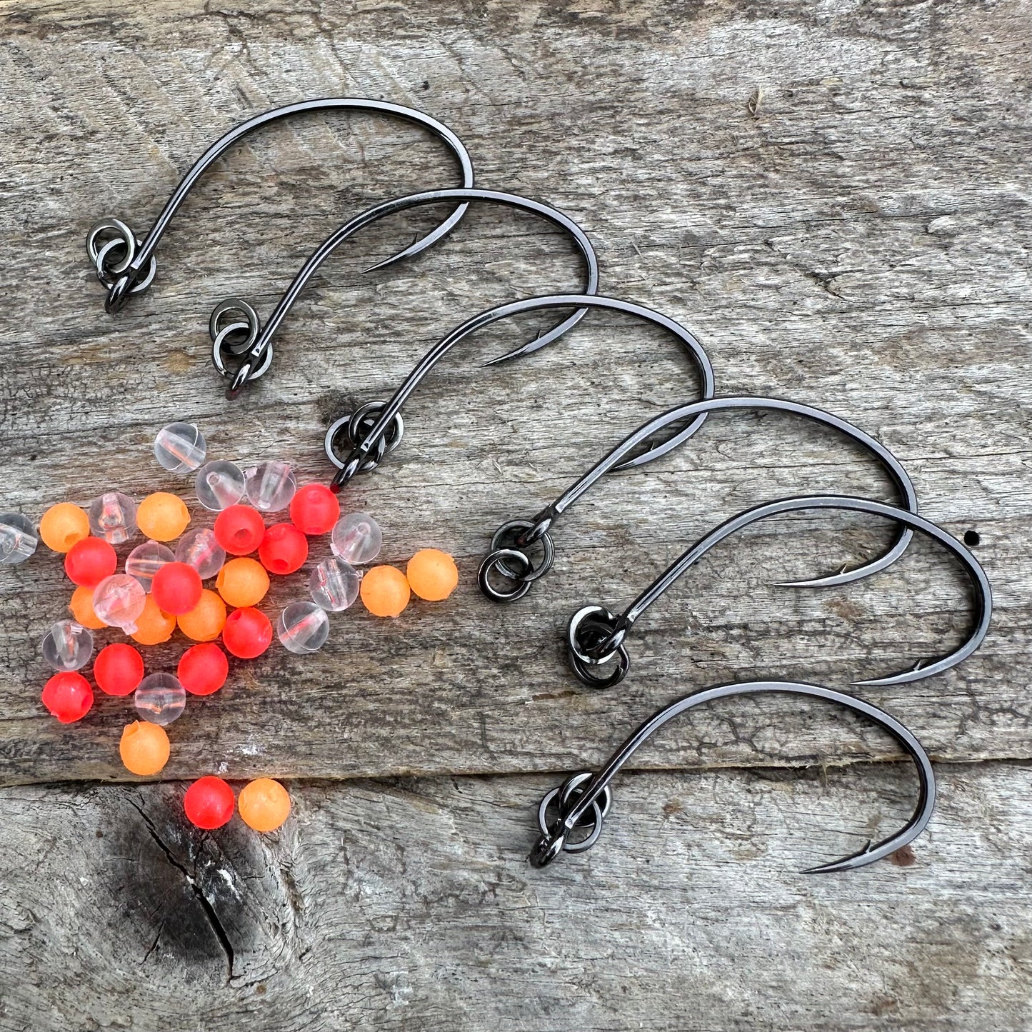 Savage Gear Ring Rigged single hook + m/30 perler